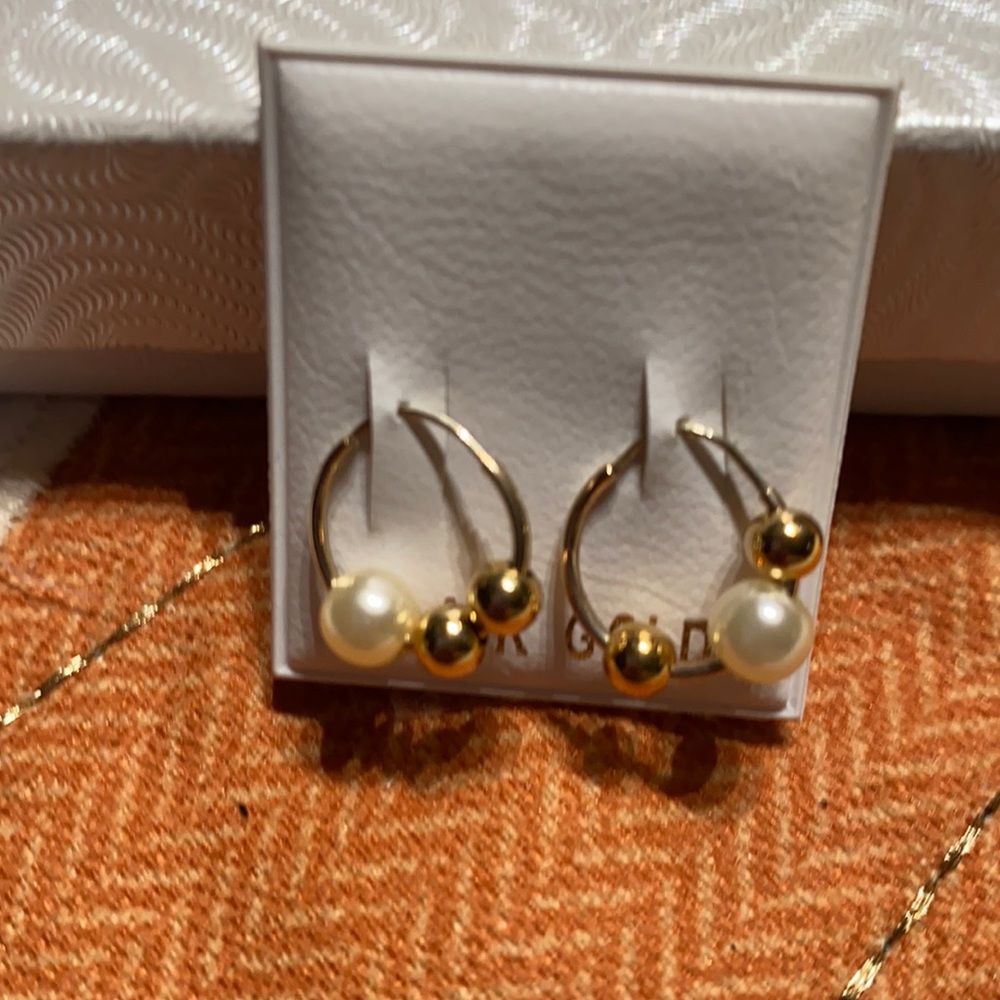 Aretes en 14 k